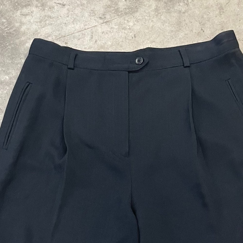 Alex Garfield Garfield & Marks Sydney Trouser Blk Sz. 12 high waisted